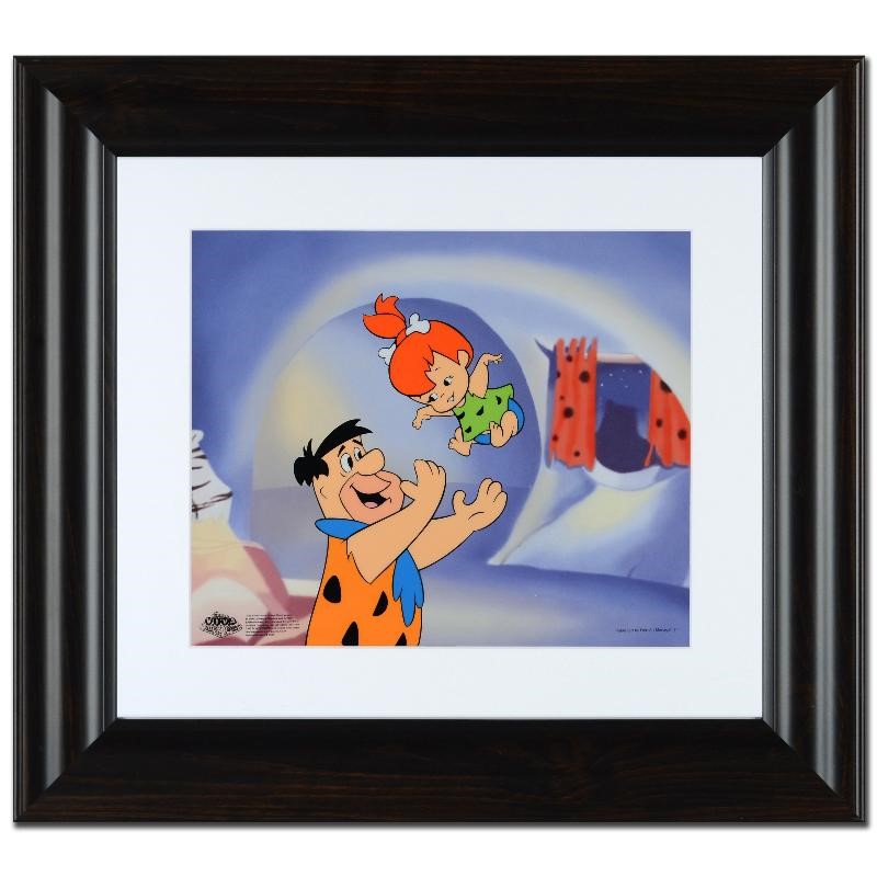 Hanna-Barbera Fred Tossing Pebbles