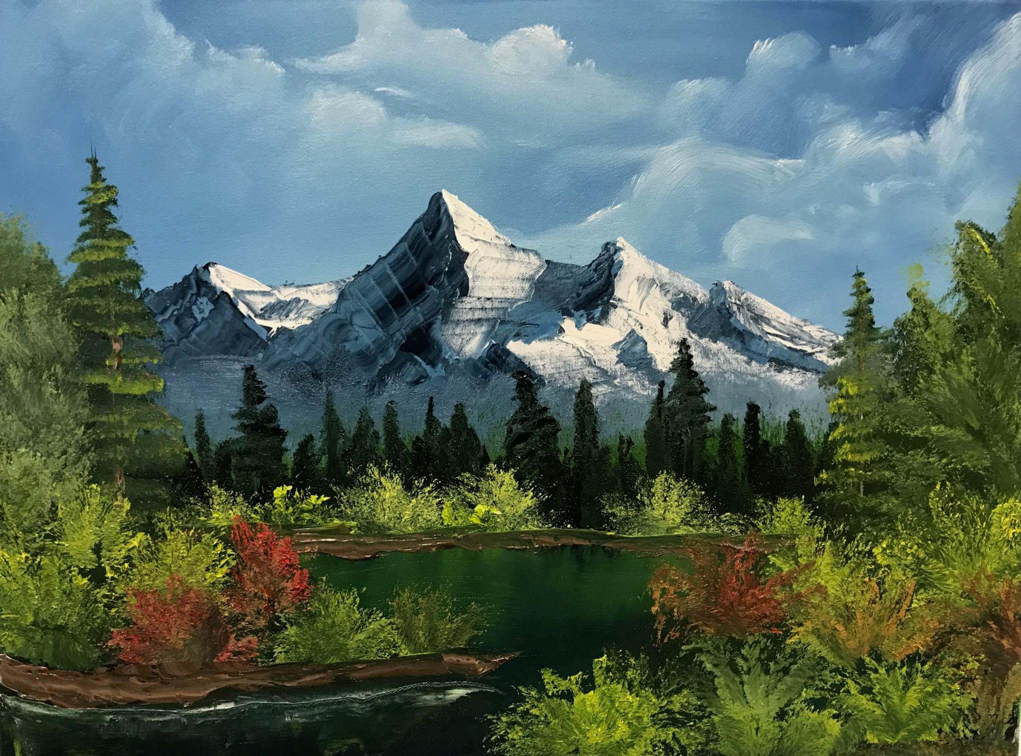 Experience the Joy of Painting…the Bob Ross way.-Sign up Now
