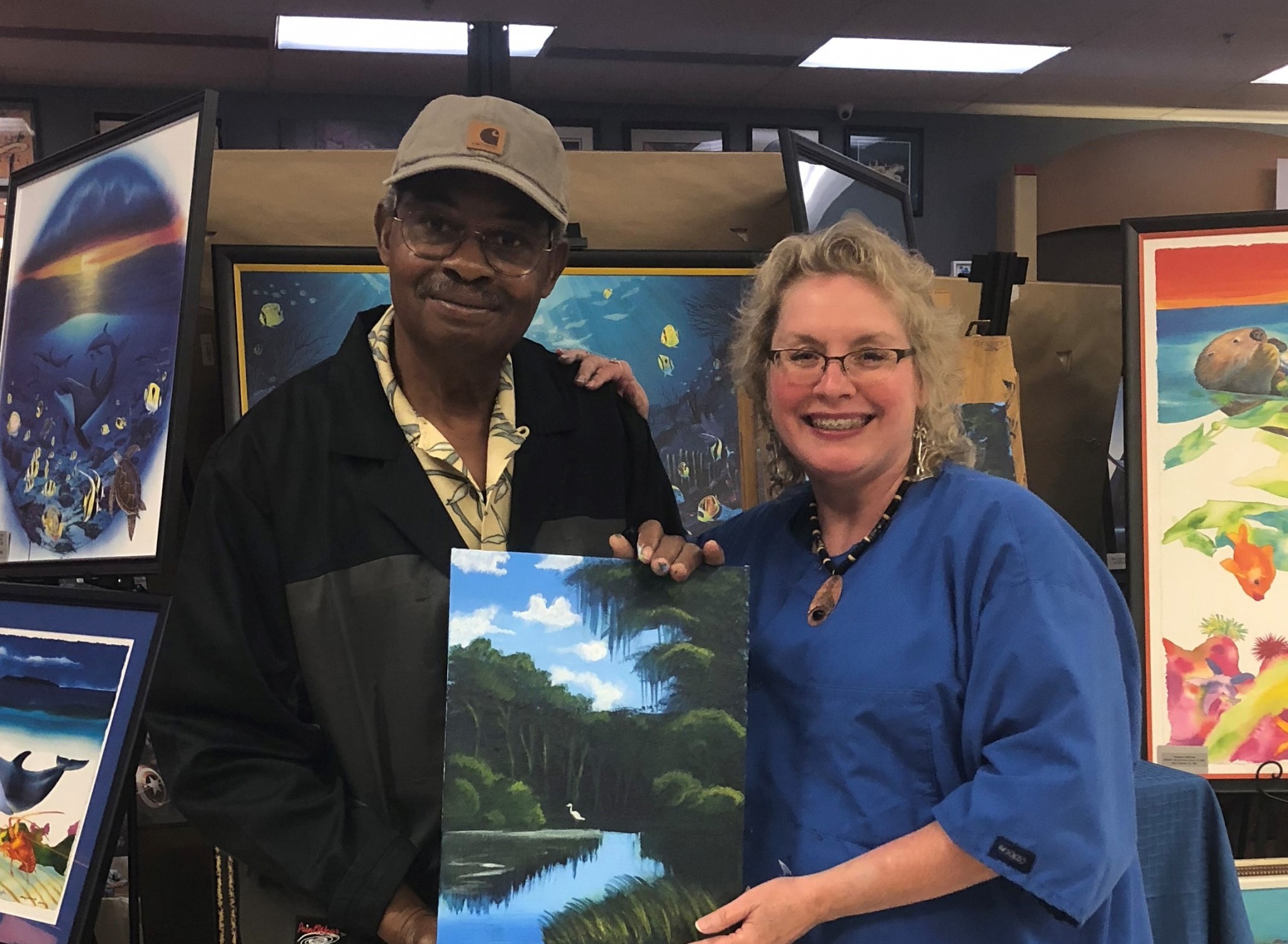 Learn From A Legend – Paint With Florida Highwayman Curtis Arnett